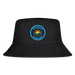 Michigan Sun & Surf Kid’s Bucket Hat – Premium Cotton Beach Hat for Kids - black