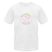 Fresh Coast Prep Tee – Lake Michigan Beach Club | Pink & Green Logo - white
