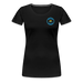 Michigan Sun & Surf™ Women's Premium Tee – Retro Beach Vibes - black
