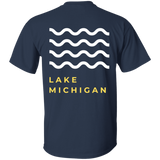 Wavy Lake Michigan