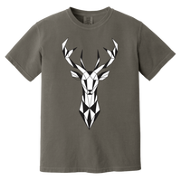 Oversized T- Shirt Geometric Deer Head