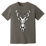 Oversized T- Shirt Geometric Deer Head