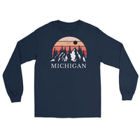 Michigan Sunset Unisex Long Sleeve Shirt