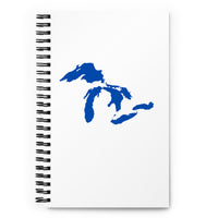 Great Lakes Mitten Michigan Spiral notebook