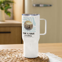 The Lake Is Calling Petoskey Stone Insulated Travel Mug