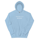 Traverse City with Map Unisex Hoodie
