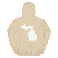 New Buffalo with Map Unisex Hoodie